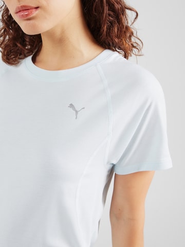 PUMA Функциональная футболка 'RUN VELOCITY' в Зеленый
