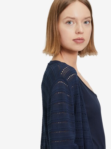 Betty & Co Strickjacke in Blau