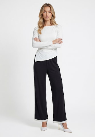 Loosefit Pantalon faina en noir