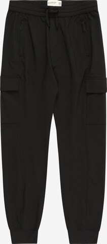 Tapered Pantaloni di Abercrombie & Fitch in nero: frontale