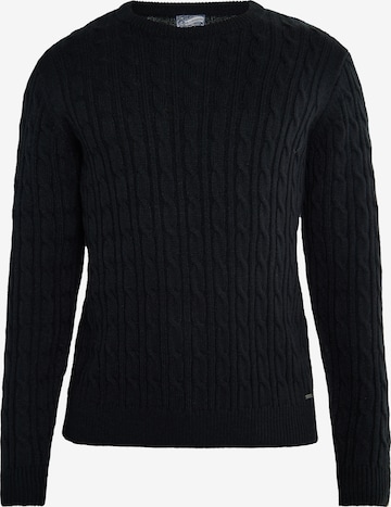 Pullover 'Imane' di DreiMaster Vintage in nero: frontale