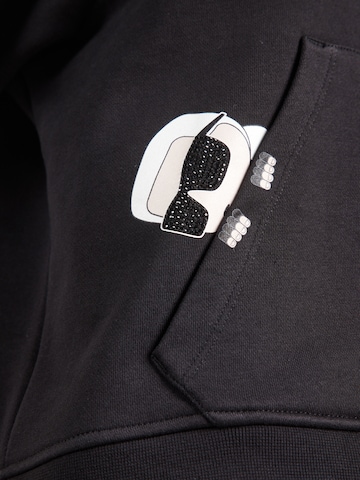 Sweat-shirt 'IKON' Karl Lagerfeld en noir
