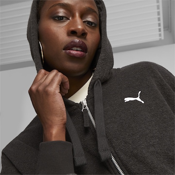 PUMA Zip-Up Hoodie 'Her' in Black