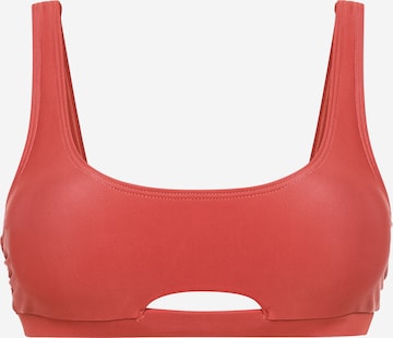 LSCN by LASCANA Bustier Bikinitoppi 'Gina' värissä punainen: edessä