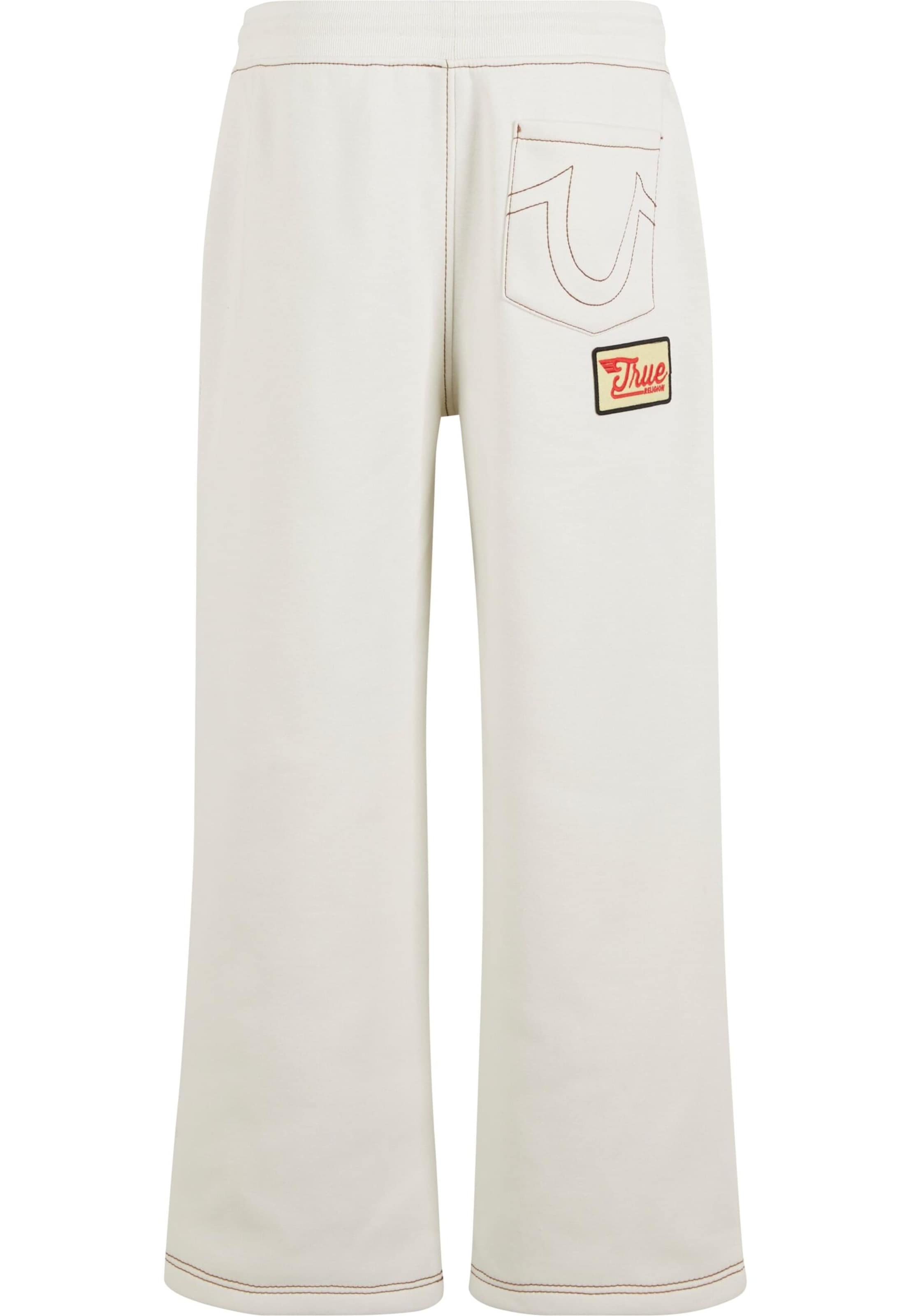 True ReligionBaggy Hlače - bijela boja