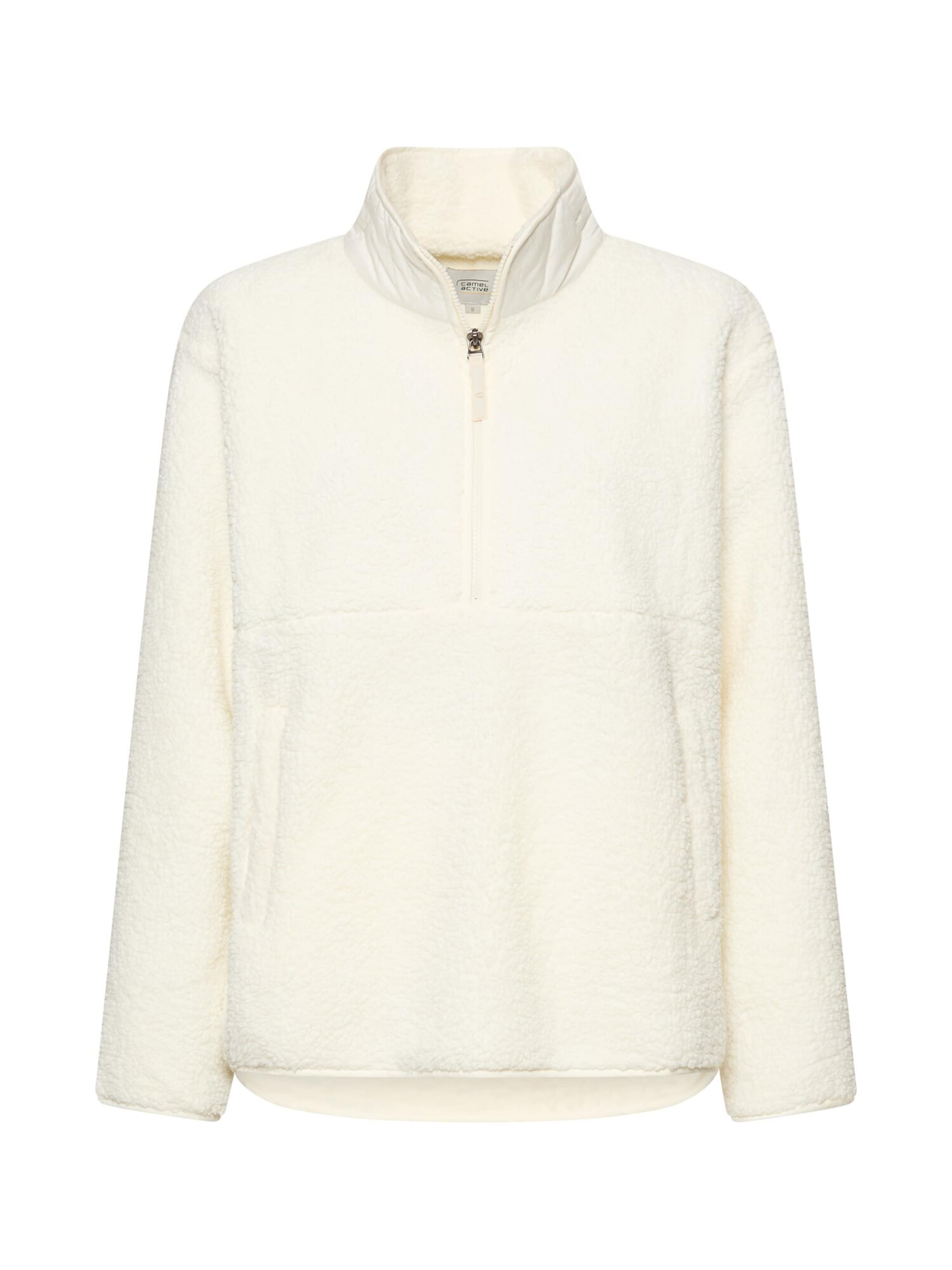 CAMEL ACTIVE Sweatshirt in Weiß: Vorderseite