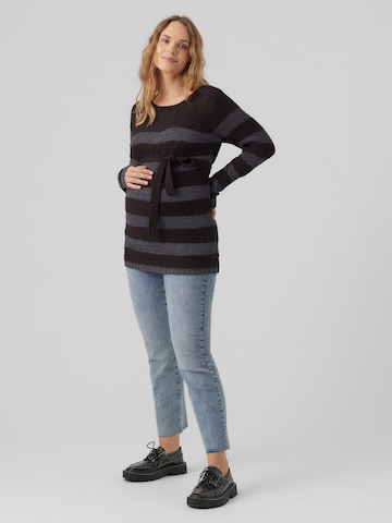 MAMALICIOUS Sweater 'Sandy' in Black