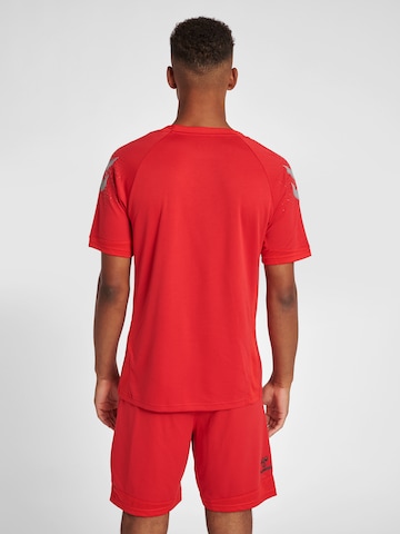 Hummel - Camisola de futebol em vermelho