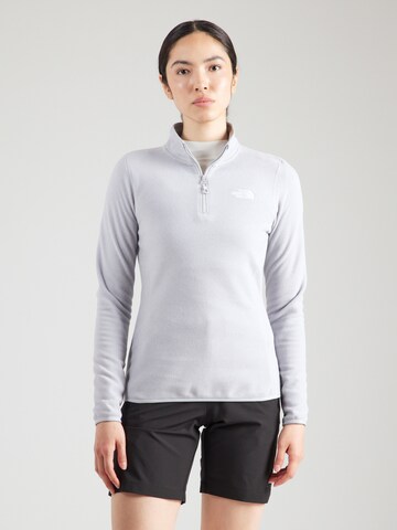 THE NORTH FACE Sports sweater '100 GLACIER' in Grey: front