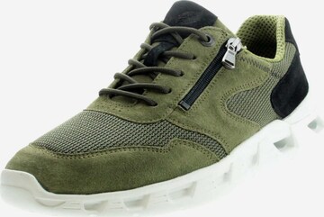 LLOYD Athletic Lace-Up Shoes in Green: front