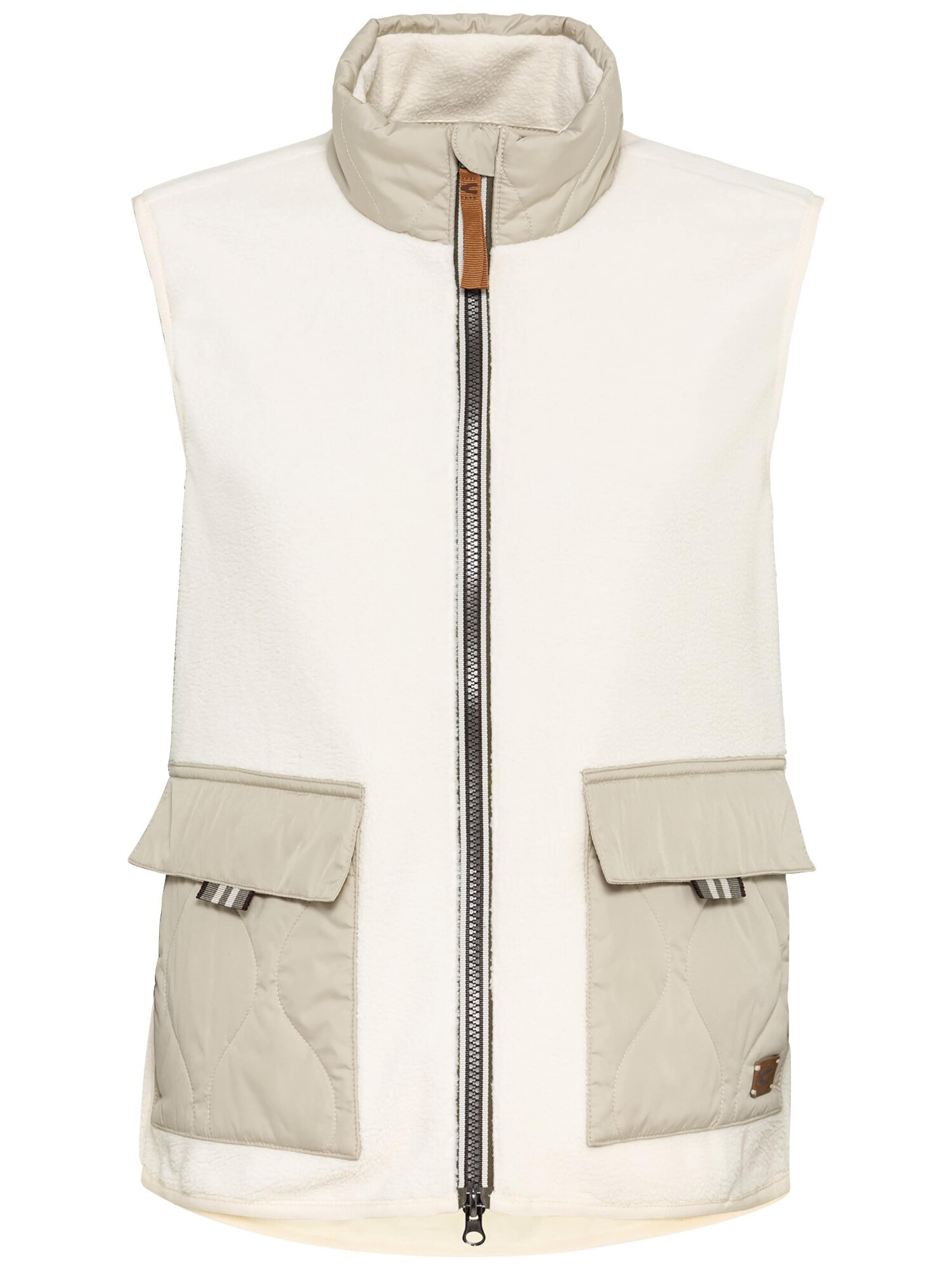 CAMEL ACTIVE Weste in Weiß: Vorderseite