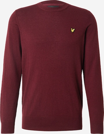 Lyle & Scott Pullover in Rot: Vorderseite