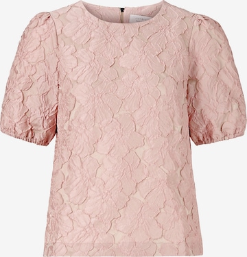 Rich & Royal Блузка в Ярко-розовый: спереди