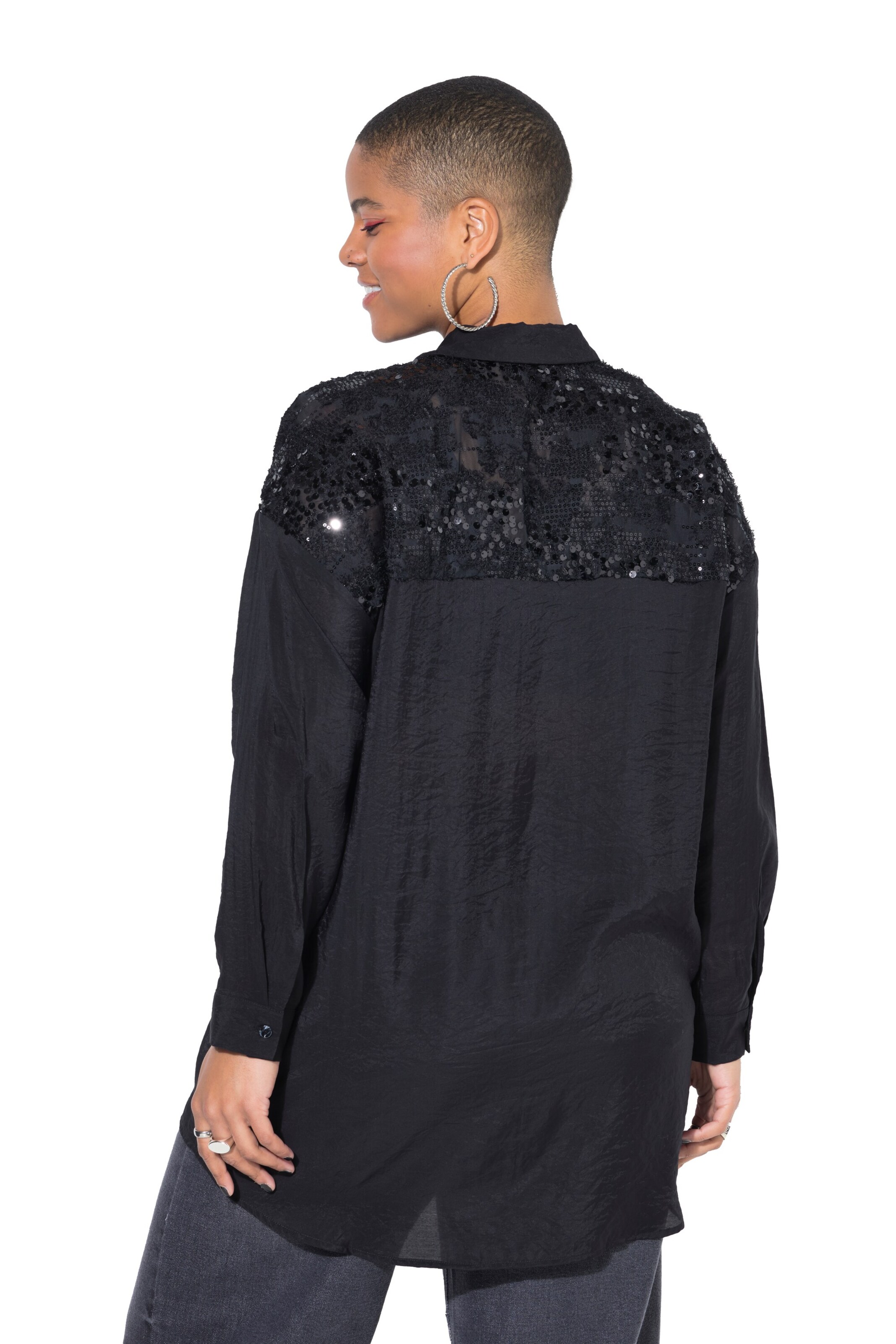 Studio Untold Bluse in Schwarz