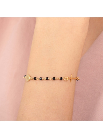 CHRIST Armband in Schwarz: Vorderseite