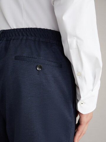 JOOP! Slim fit Pleated Pants 'Baxx' in Blue