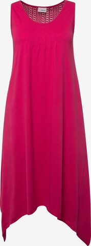 MIAMODA Dress in Red: front