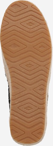 TOMS Espadrill i svart