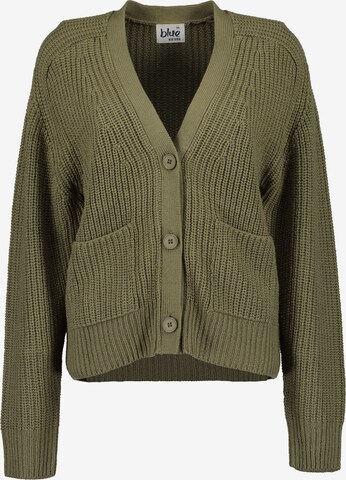 Cardigan BLUE SEVEN en vert : devant