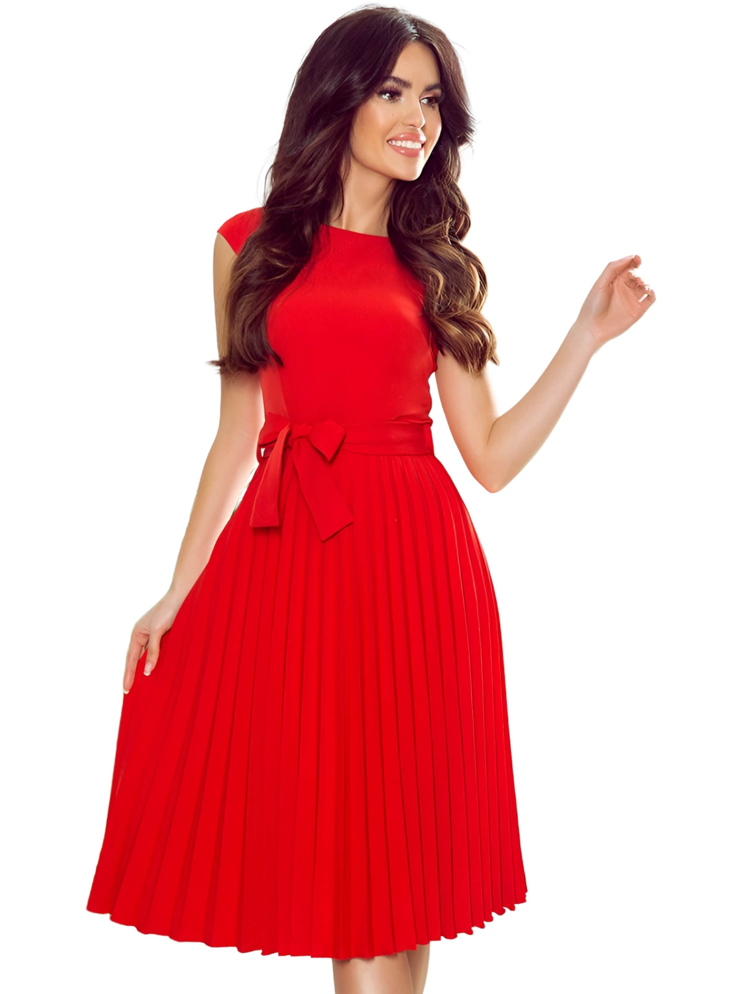 amorubi.com Dress in Red: front