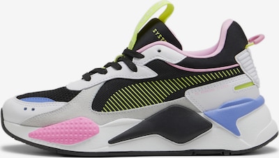 PUMA Baskets basses 'RS-X Reinvention' en bleu / jaune / rose clair / noir / blanc, Vue avec produit