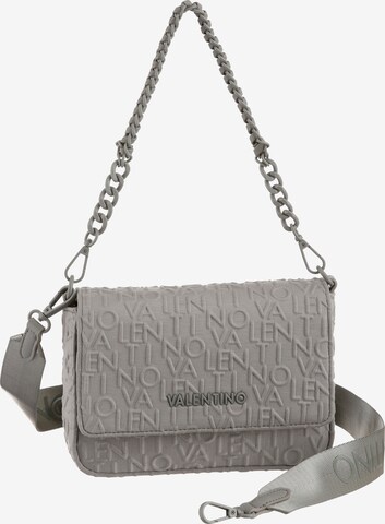 VALENTINO Crossbody Bag in Grey: front