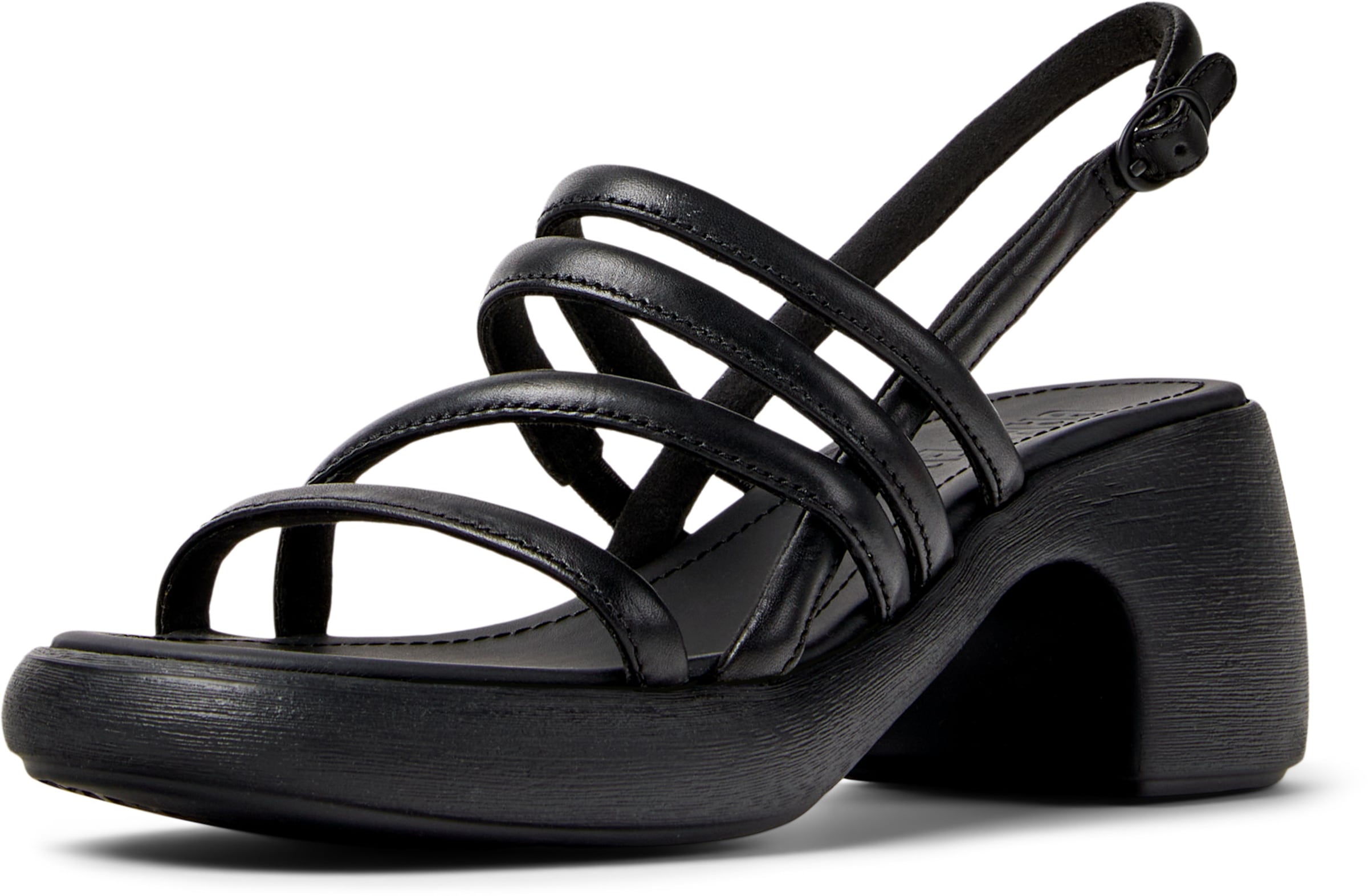 CAMPER Sandale 'Thelma' in Schwarz: Vorderseite