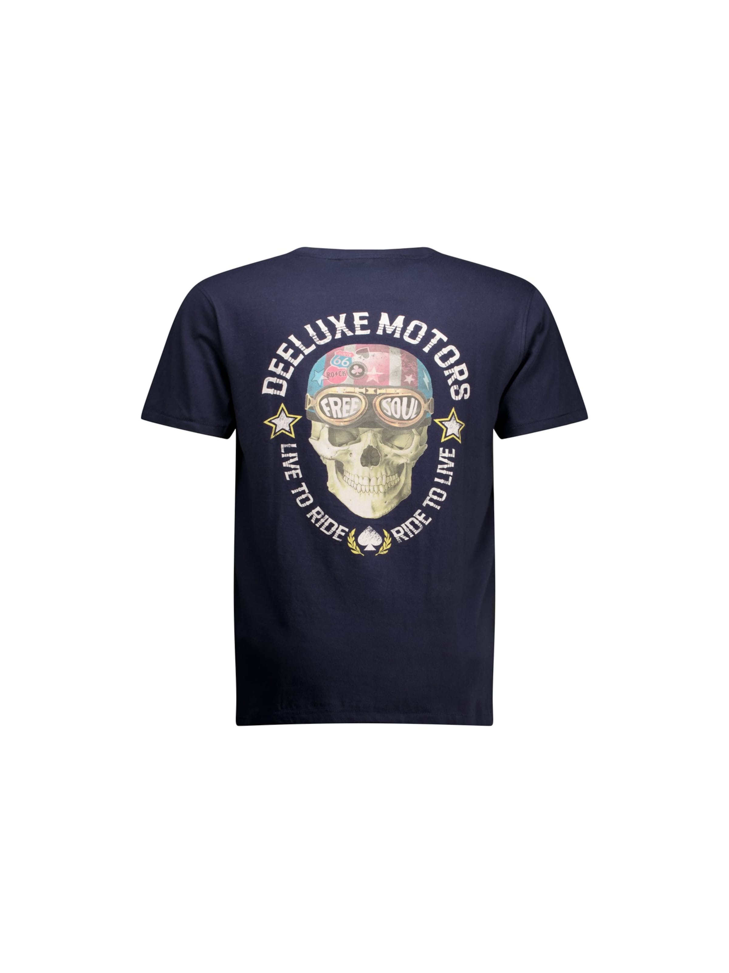 T-Shirt 'DEKARI' Deeluxe en bleu