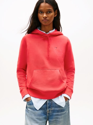 Tommy Jeans Mikina – červená: přední strana