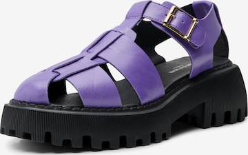 Sandales Shoe The Bear en violet : devant