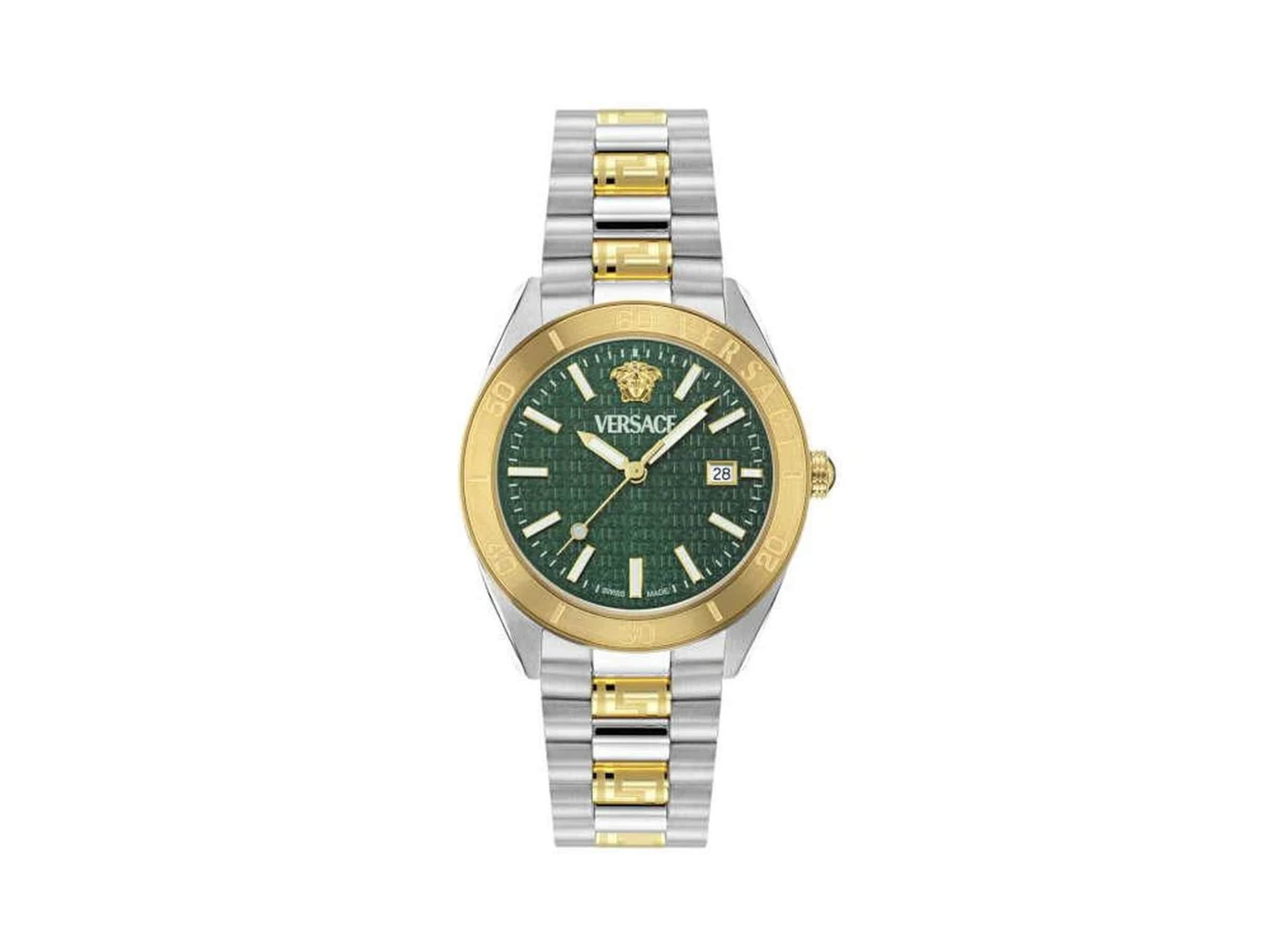 VERSACE Uhr in Silber: Vorderseite