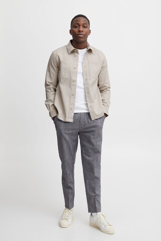 Casual Friday Regular fit Button Up Shirt 'Anton' in Grey