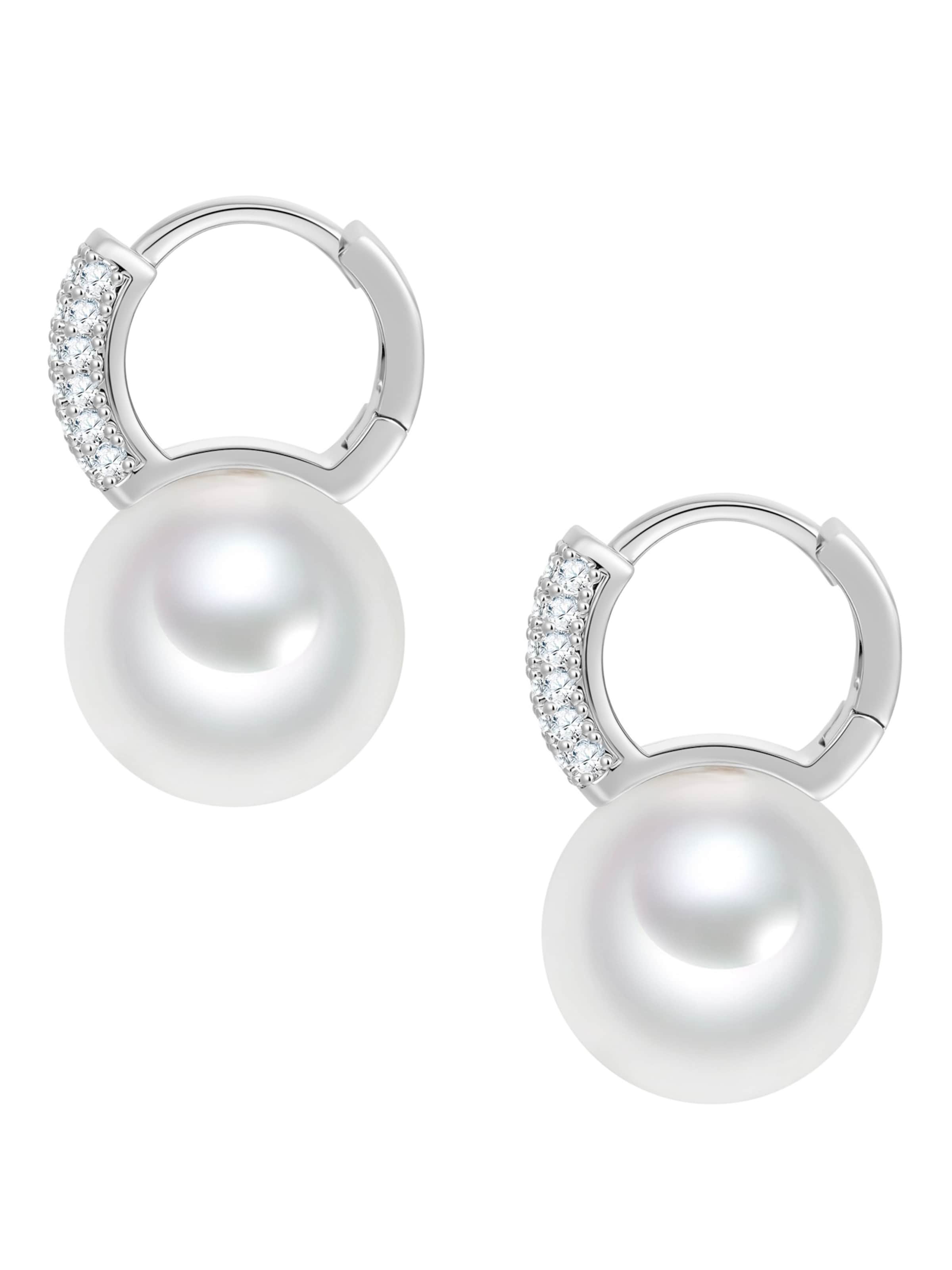 Lulu & Jane - Pendientes en blanco