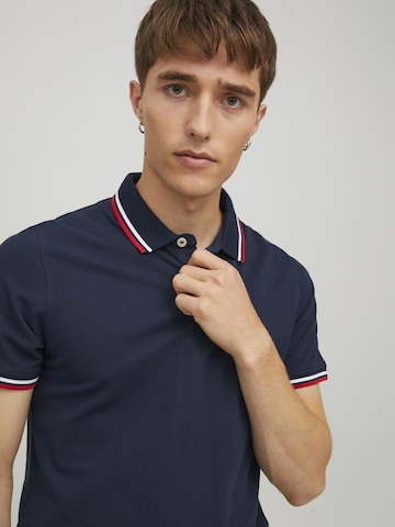 JACK & JONES Poloshirt 'JJEPaulos' in Blau