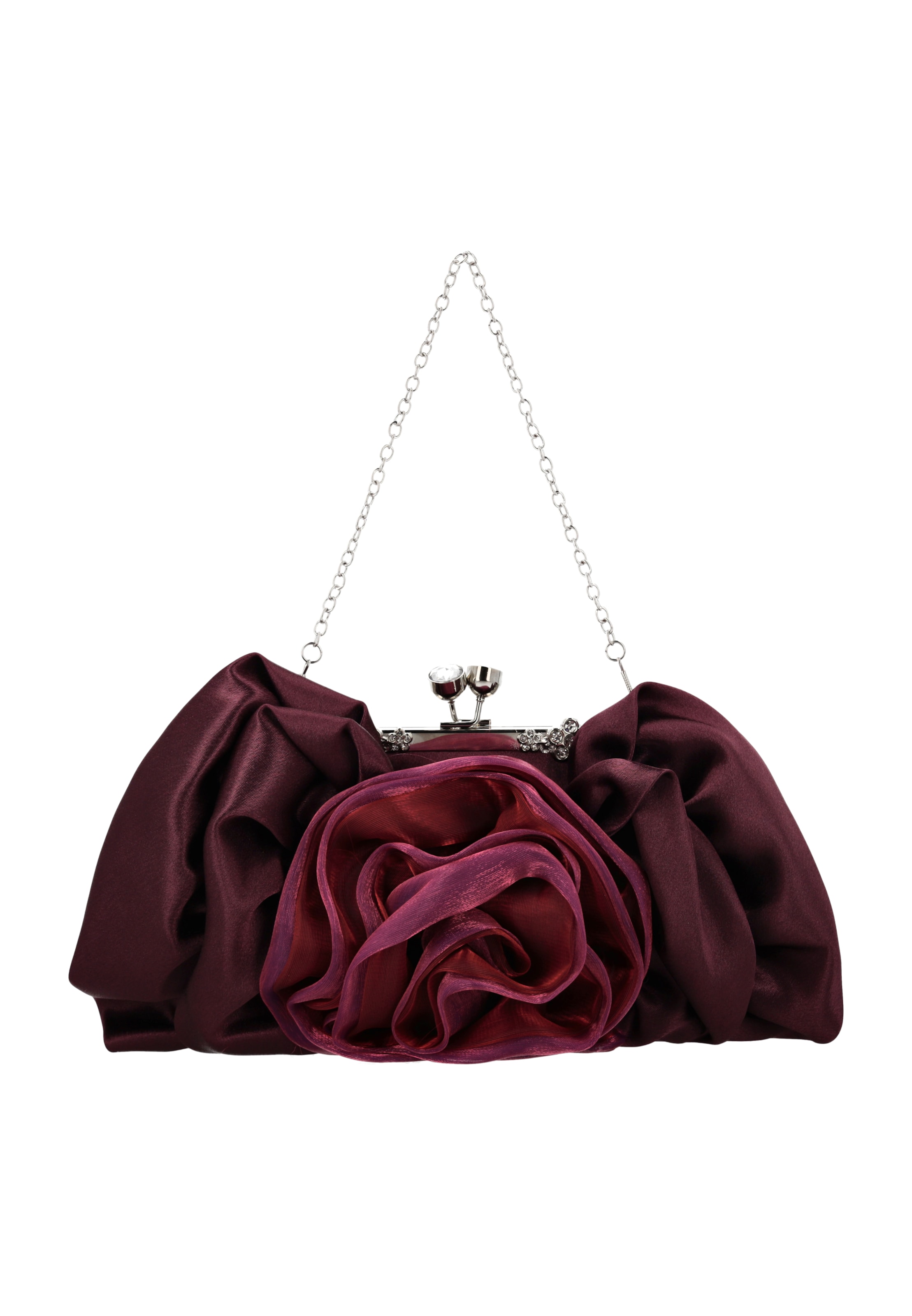 faina - Bolso de noche en lila: frente