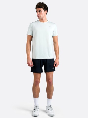 nordicdots Koszulka funkcyjna 'Bamboo Tee - Light Blue' w kolorze szary