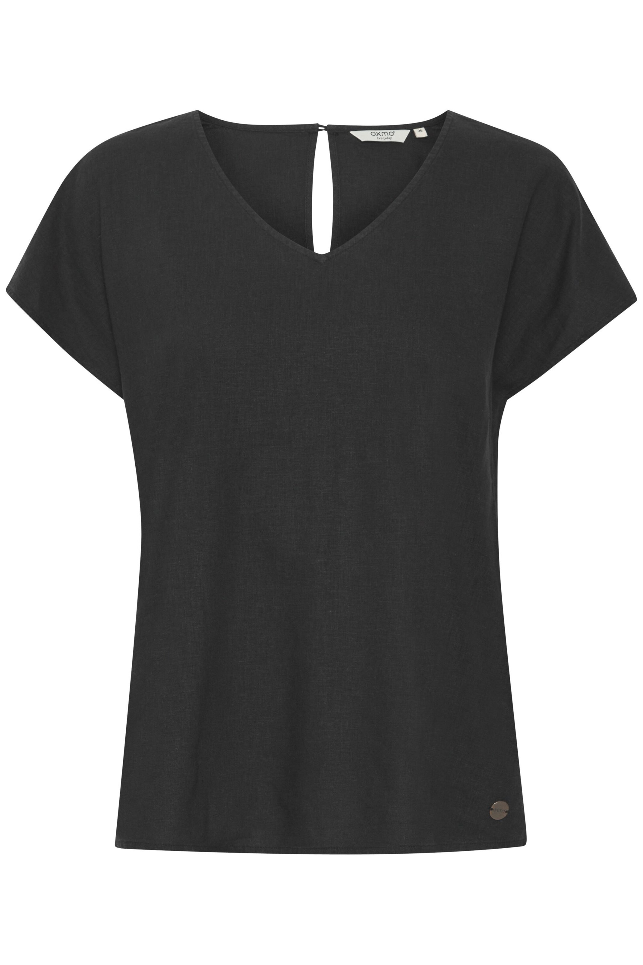 Chemisier Oxmo en noir : devant