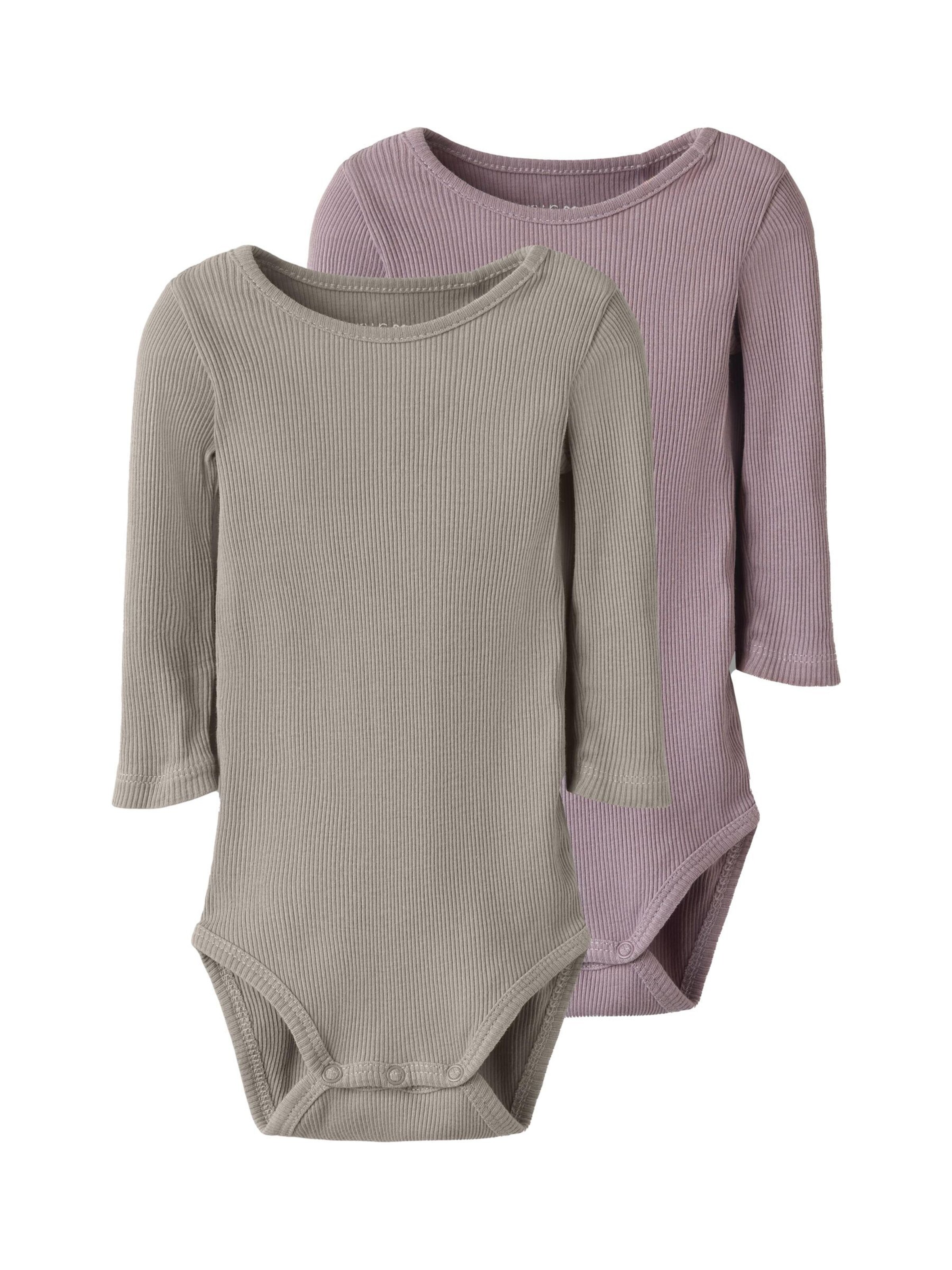 TWO SOON Ползунки/боди в Серый: спереди