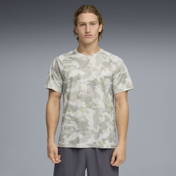 PUMA Funktionsshirt 'PWRTrain' in Grau: Vorderseite