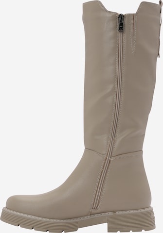 TOM TAILOR Boots in Beige