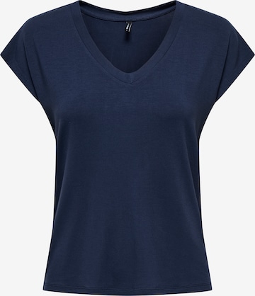 ONLY T-Shirt 'ONLRILLA' in Blau: Vorderseite