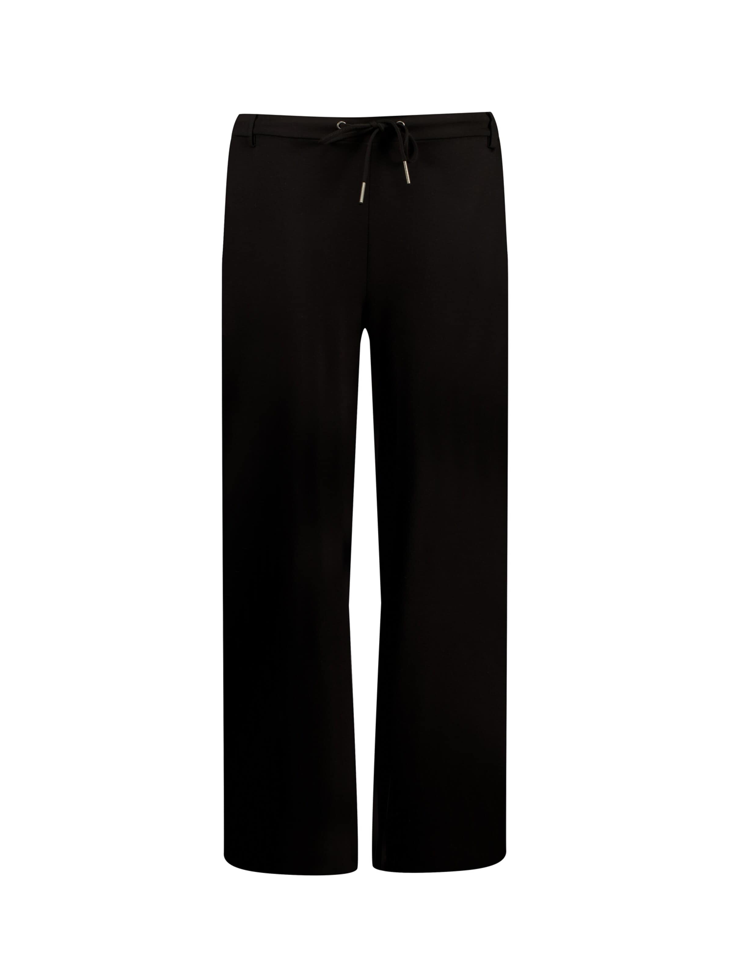Deeluxe Loosefit Broek in Zwart: voorkant