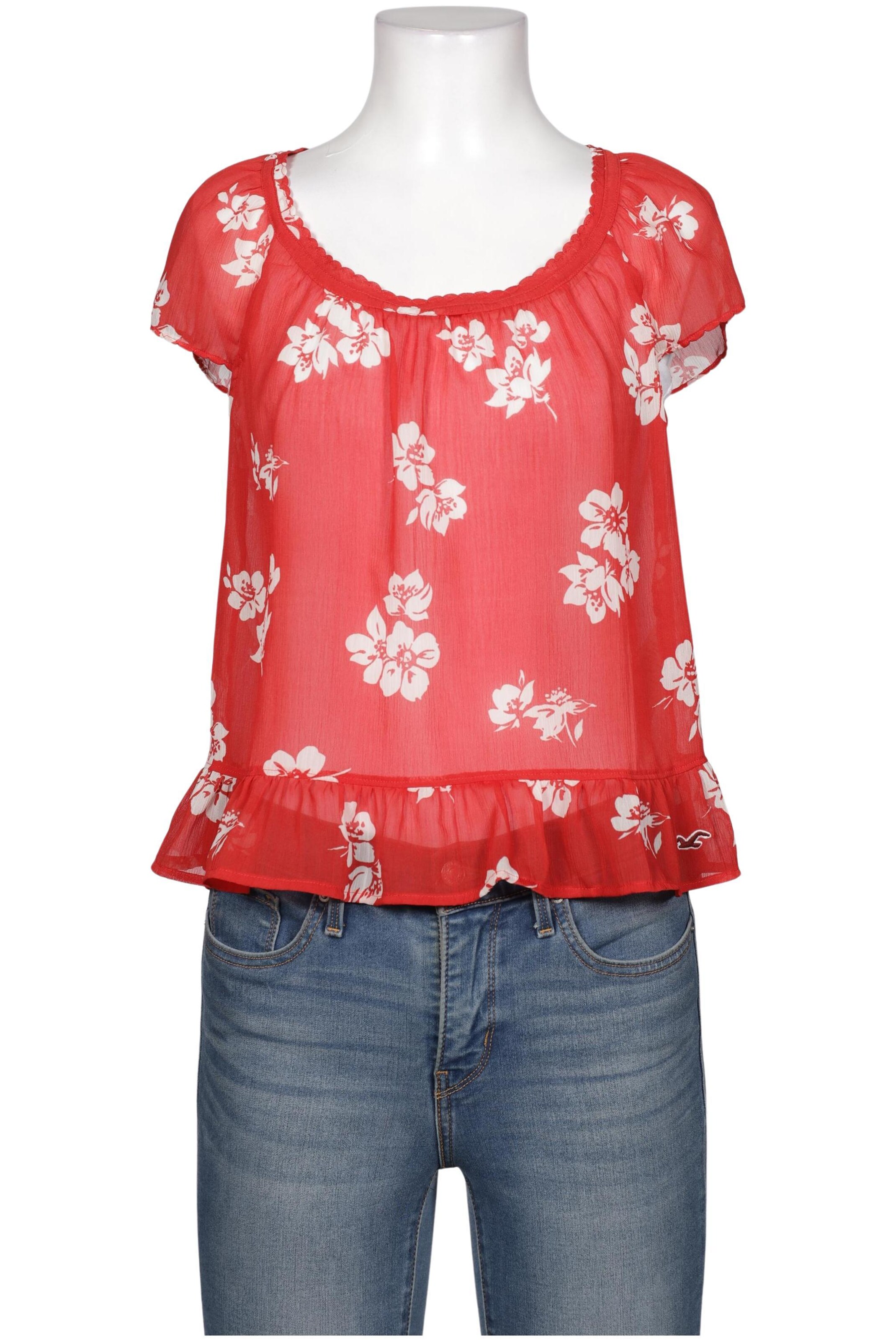 HOLLISTER Blouse & Tunic in S in Red: front