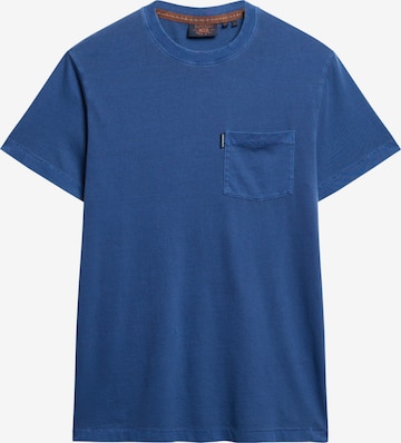 T-Shirt 'Essential' Superdry en bleu : devant