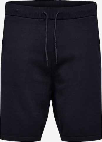 Pantalon 'Teller' SELECTED HOMME en bleu : devant