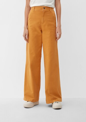 Wide Leg Jean s.Oliver en orange : devant