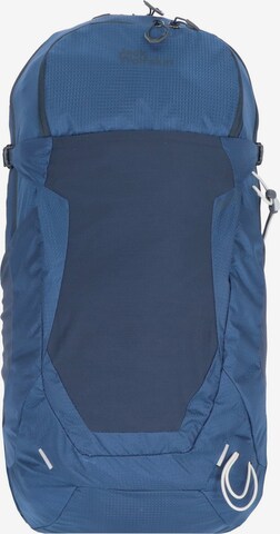 JACK WOLFSKIN Sports Backpack 'Crosstrail' in Blue: front