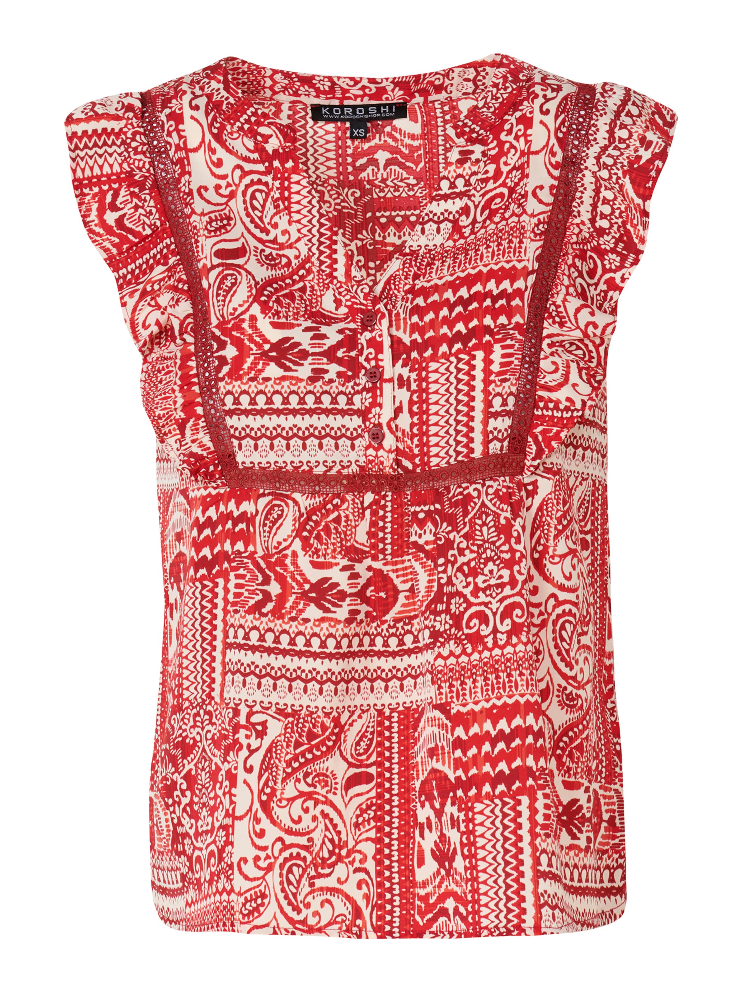 raudona KOROSHI Palaidinė: priekis