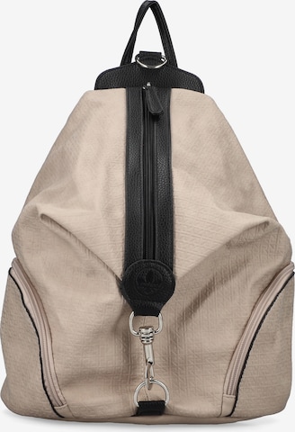 Rieker Backpack in Beige: front