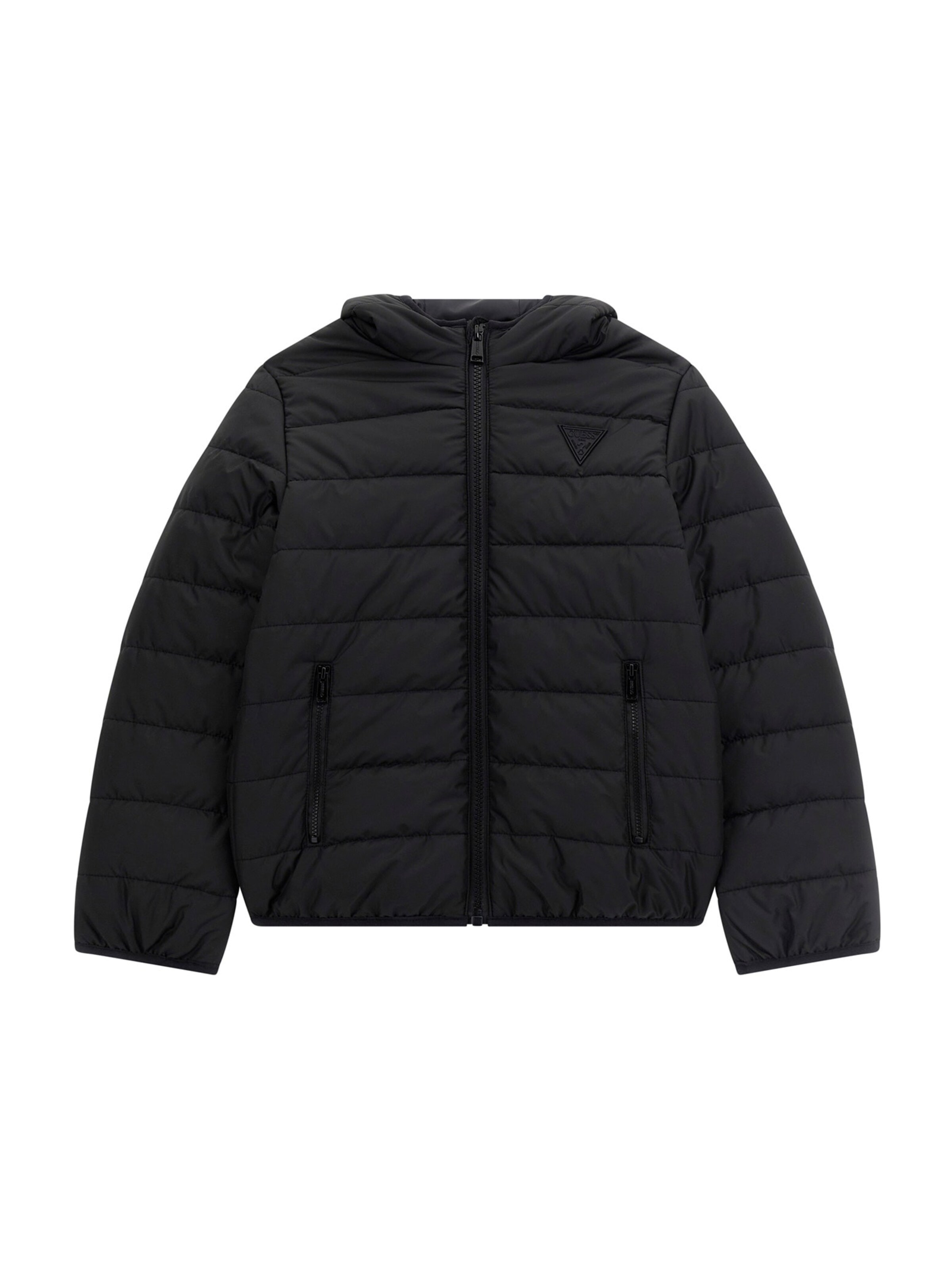 GUESS - Chaqueta de entretiempo en negro: frente